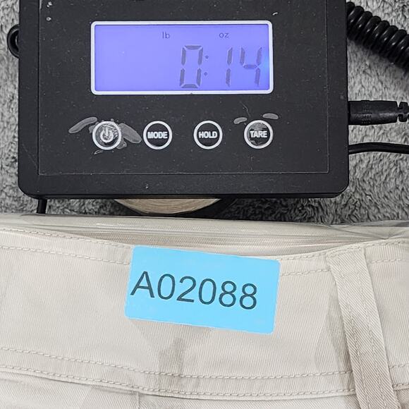 Jones Wear Sport Pants Womens 10 Tan Khaki Mid Rise Crop Capri Wide Leg Casual - Picture 11 of 11